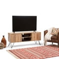 thumbnail image 6 of Simpli Home Hunter 60 inch Wide Solid Mango Wood TV Stand in Natural For TVs up to 65 inches, 6 of 6