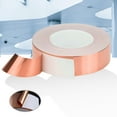 thumbnail image 2 of Copper Foil Tape Wide Application Heat Resistance Single Conductive 50m Self Adhesive Tape for Shielding, 2 of 6