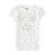 thumbnail image 1 of Aeropostale Niñas Florete PS Atl. Camiseta adornada del departamento, blanca, 5, 1 of 1
