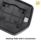 thumbnail image 5 of Reemplazo de vidrio del espejo retrovisor lateral izquierdo y derecho calefaccionado de 1 pieza con vidrio blanco y ajuste trasero para Jeep Compass, 5 of 6