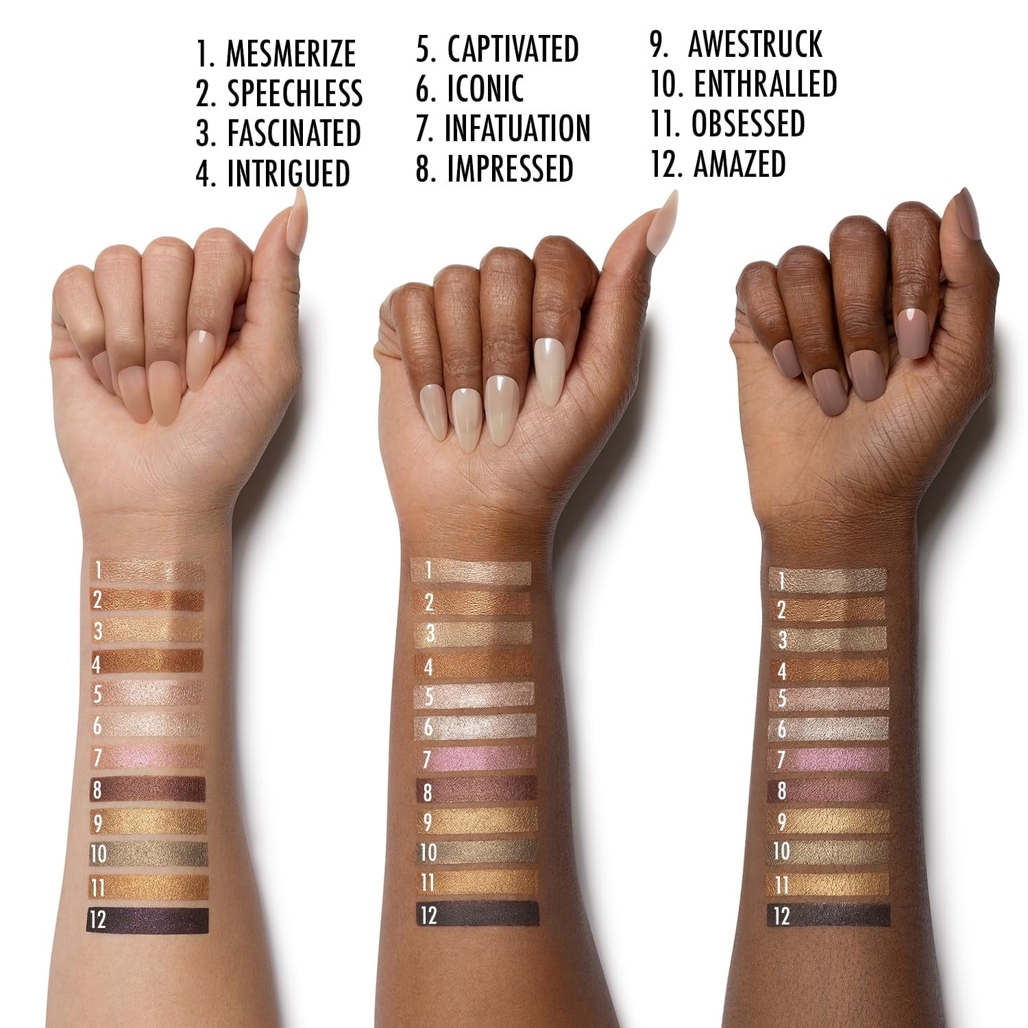 Black Radiance Brilliant Effects Eye Shadow Palette - Starstruck