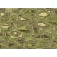 thumbnail image 1 of Ahgly Company Indoor Rectangle Patterned Oak Brown Area Rugs, 7' x 9', 1 of 6