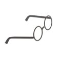 thumbnail image 4 of Gafas para figuras de acción a escala 1/6, estilo vintage, accesorios para gafas negro, 4 of 7