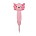 thumbnail image 4 of Bolígrafo Squishy Axolotl de 8 cm, 3 unidades, para oficina, escuela y fiestas, 4 of 7