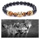 thumbnail image 1 of Fiudx La Pulsera Del Lobo Negro Refleja El Temperamento Más Pulsera Negra, 1 of 3