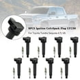 thumbnail image 1 of 8 Uds bobina de encendido + bujía UF230 para Toyota Tundra Sequoia 4.7L V8, 1 of 11