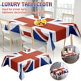 thumbnail image 3 of Moocorvic UK Table Cover British Patriotic Table Decorations Waterproof Table Cover UK Flag Decorations For 2022, 3 of 4