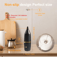 thumbnail image 3 of Milk Frother Handheld Mini Drink Mixer and Coffee Blender Frother for Coffee Bar Accessories LatteCappuccino A, 3 of 6
