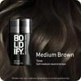 thumbnail image 3 of BOLDIFY Hair Thickening Fibers, Fill In Fine and Thinning Hair, Medium Brown, 12g, 3 of 10