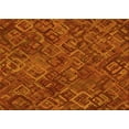 thumbnail image 1 of Ahgly Company Machine Washable Indoor Rectangle Transitional Orange Red Orange Area Rugs, 2' x 3', 1 of 7