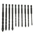 thumbnail image 1 of Shisuyan 10pcs Tile Drill Bits Cross Concrete Bits Masonry Drill Bit Tips for Wood Glass, 1 of 8