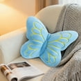 thumbnail image 4 of ToyKingdee Butterfly Pillow Decorative Butterfly Shaped Throw Pillows Soft Plush Cushion Decor for Bedroom Living Room Couch Sofa, 4 of 6