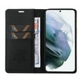 thumbnail image 6 of Decase Samsung Galaxy S21 Plus Wallet Case, Premium Leather Kickstand Durable Magnetic Clase Folio with Credit Card Holder Slots Shockproof Cover For Samsung Galaxy S21 Plus, Black, 6 of 10