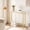 White and Gold, variant on HOOBRO Narrow Console Table, 29.5" Small Entryway Table, Thin Sofa Table, Side Table, Display Table, for Hallway, Bedroom, Living Room, Foyer, White and Gold DW75XG01