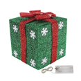 thumbnail image 2 of Injueey Caja de regalo Decoración de Navidad Suministros festivos Accesorios para festivales Artesanía Calcomanía de Navidad que funciona Kits de decoración para fiestas, 2 of 6