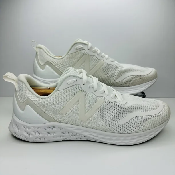 New Balance Fresh Foam X Tempo Shoes Running Mens Size 11.5 Wide White Sneakers