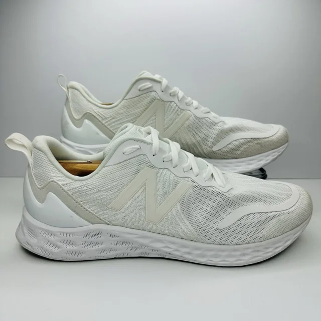New Balance Fresh Foam X Tempo Shoes Running Mens Size 11.5 Wide White Sneakers