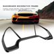 thumbnail image 3 of Marco decorativo para salpicadero de coche, anillos de esfera embellecedores para Honda Civic 10. ° 2016 ~ 2018, negro con raya, 3 of 5
