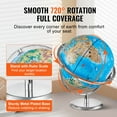 thumbnail image 6 of KFFKFF 10"/254mm Educational Interactive AR World Globe App For Kids, Ideal Gift for Boys & Girls, 6 of 9