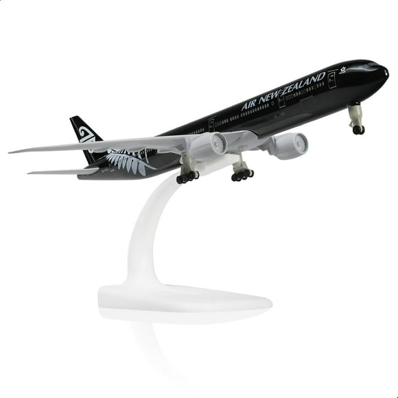 NUOTIE 1/300 Boeing 777 New Zealand Diecast Metal Airplane Model with Stand -777 Airplane Model for Adult with Stand (8.3 inches Long) Aviation Enthusiasts Gifts, Desktop Display Decorations