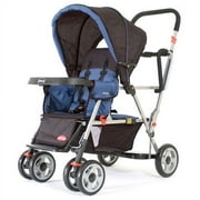 Caboose Stand On Tandem Stroller Blue