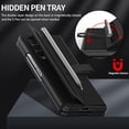 thumbnail image 3 of Case Compatible With Samsung Galaxy Z Fold 3 5g, With Pen Holder, Magnetic Pu Leather Cover, 3 of 5