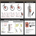 thumbnail image 2 of 4L Bike Quick Release Bike Front Fork Bag Waterproof Cycling Bag Front Bag Electric Scooter Storage Bag Cycling Accessory, 2 of 7