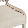 thumbnail image 6 of Dycanpo 26.5''H Outdoor Counter Height Chairs, Boho-Style Rattan Bar Stools Set of 4, Cream, 6 of 10