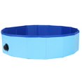 thumbnail image 4 of Dog Swimming Pool, Thickened PVC Cloth Durable Foldable Dog Bath Tub  For Shower Blue, 4 of 8