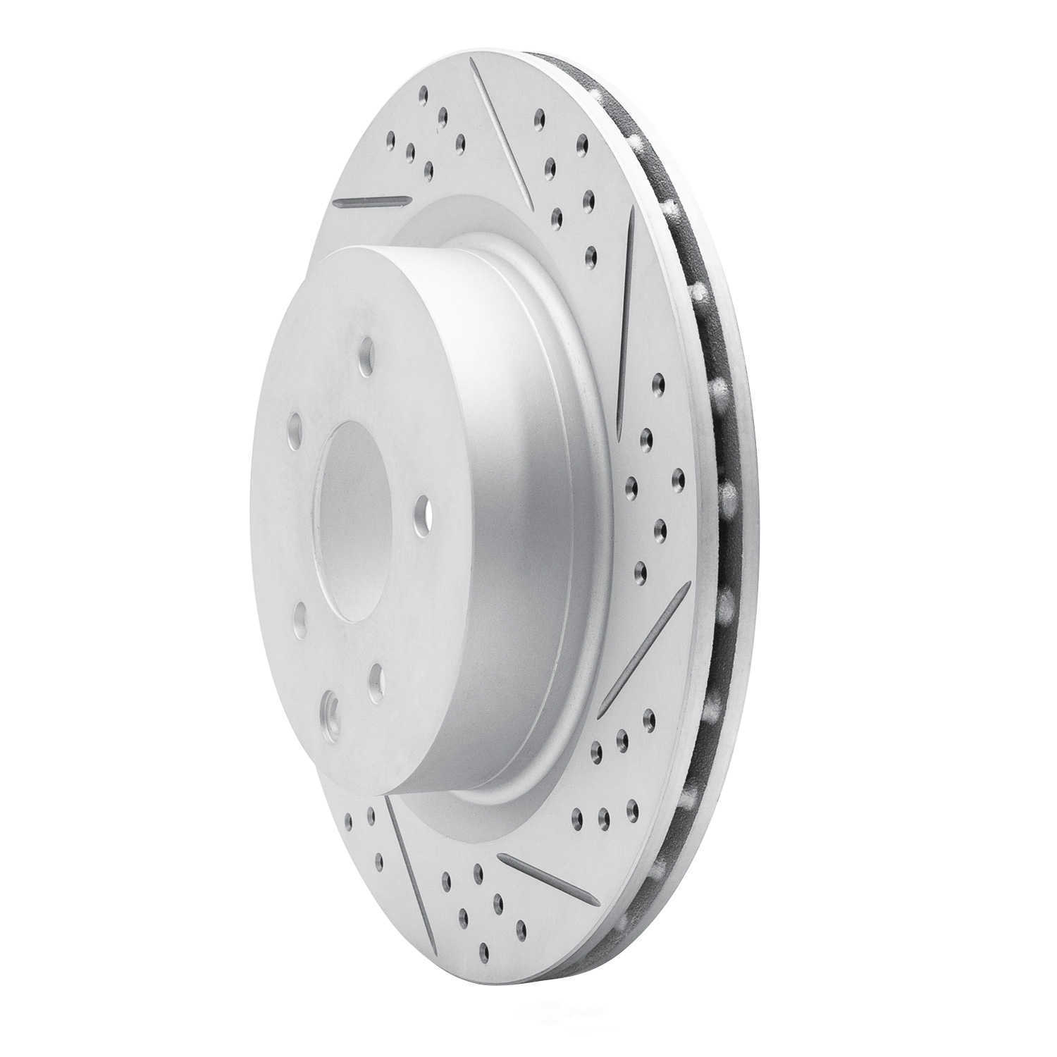 Dynamic Friction Company 830-68009R DFC Geoperformance Rotor - Drilled and Slotted