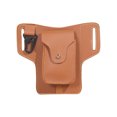 thumbnail image 1 of Riñonera de doble capa con doble oreja, bolsa de almacenamiento de documentos con hebilla portátil informal para hombre, venta al por mayor, doble capa de cuero Wmkox8yii qwyer394, 1 of 5