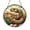 Acrylic 3.5 Inch, variant on Desert Snake Stained Glass Suncatcher Window Hanging, Rattlesnake in the Sand Dunes Round Glass Art Panel, Desert Wildlife Window Decor, Decorative Hanging Ornament for Home