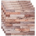 thumbnail image 1 of 4 Pcs Planches de Sol Miniatures en PVC pour Maison de Poupée pour Projets DIY 3.9X3.9X0.04 Po, 1 of 9