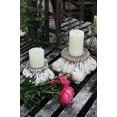 thumbnail image 4 of Creative Co-Op Hand Carved Wood Column Pillar Candle Holder, 4 of 4