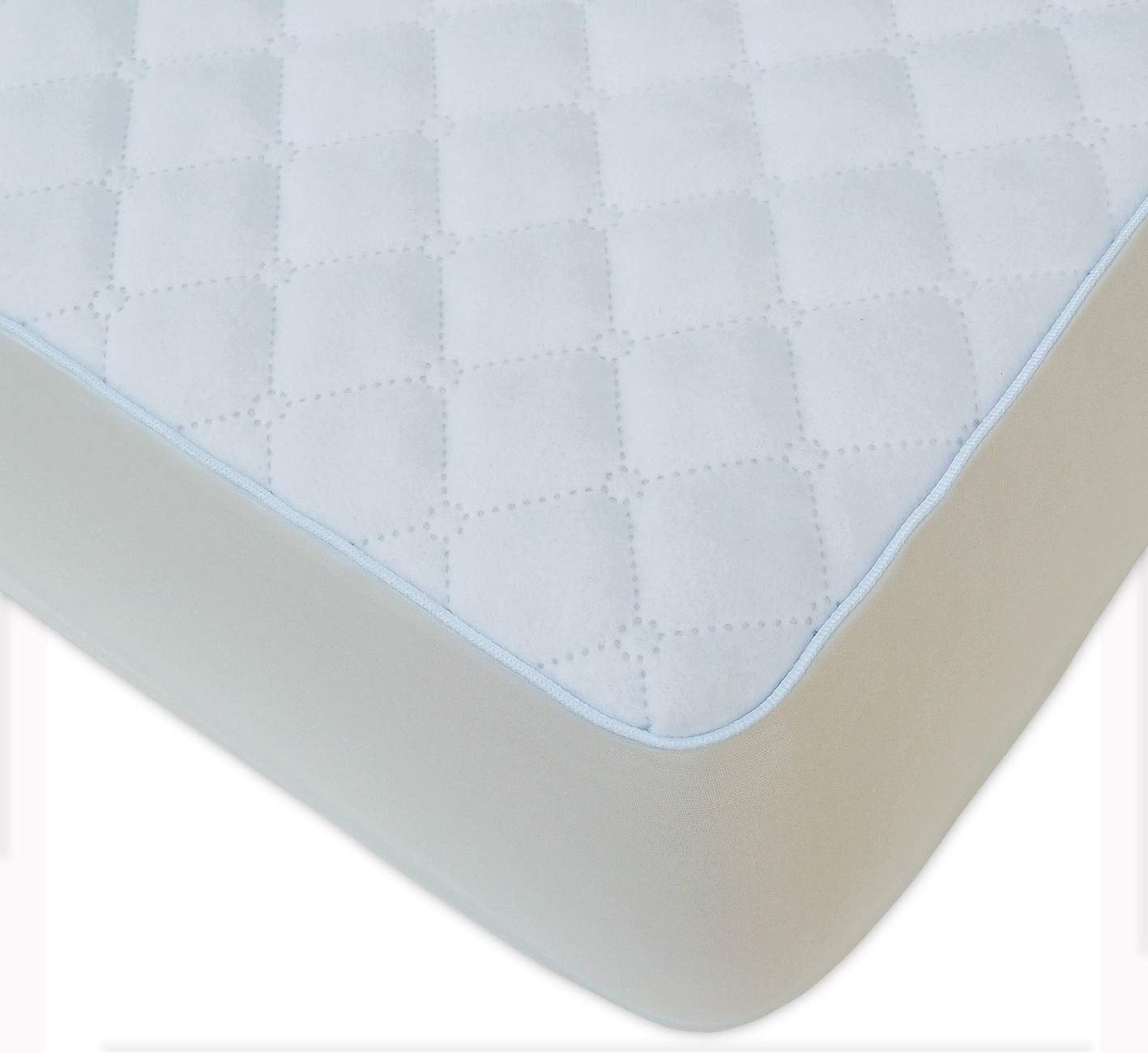 Bluesnail Super Soft Stretchy Fitted Crib Bed Sheet Standard Toddler Mattress 