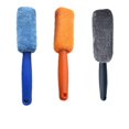 thumbnail image 3 of 3 Colors Long Handle Microfiber Tire Brush Microfiber wheel brush Long Car Cleaner Small Plating Wheel Hub Washing Cleaning Brushes, 3 of 6