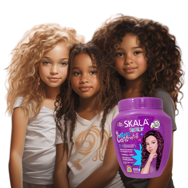 Skala Expert More Curls - 2 in 1 Treatment Cream for Girls with Curly Hair  - Deep Hydration, Shine and Definition of Curls 