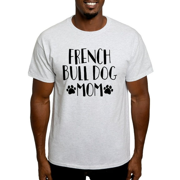 CafePress - French Bulldog Mom Light T Shirt - Men's Classic Graphic T-Shirt
