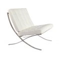 thumbnail image 1 of Chaise Nicer Furniture Barcelona en blanc, 1 of 1