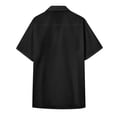 thumbnail image 5 of Polo Shirts for Men Summer Shirt for Men Active Long Sleeve Phrasing Shirt 100 Sleeve Small under Scrub Long Silk Shirts Tees Pack T Pack Black XL, 5 of 5