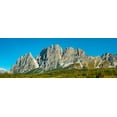 thumbnail image 2 of Krahmer, Frank 32x14 Gold Ornate Wood Framed with Double Matting Museum Art Print Titled - Pomagagnon and larches in autumn, Cortina dAmpezzo, Dolomites, Italy, 2 of 4