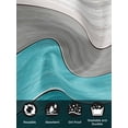 thumbnail image 7 of Turquoise Wood Grain Cloth Napkins Set of 8 Reusable Dinner Napkins, Country Retro Wooden Plank Gray Cocktail Napkin Washable Table Napkins for Wedding/Holiday Party/Baby Shower 20"x20", 7 of 7