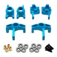 thumbnail image 1 of Kits de soporte del Eje de dirección Hugo para Wltoys 1/14 Azul, 1 of 6