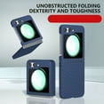 Compatible With Samsung Galaxy Z Flip 6 Case Carbon Fiber,Screen