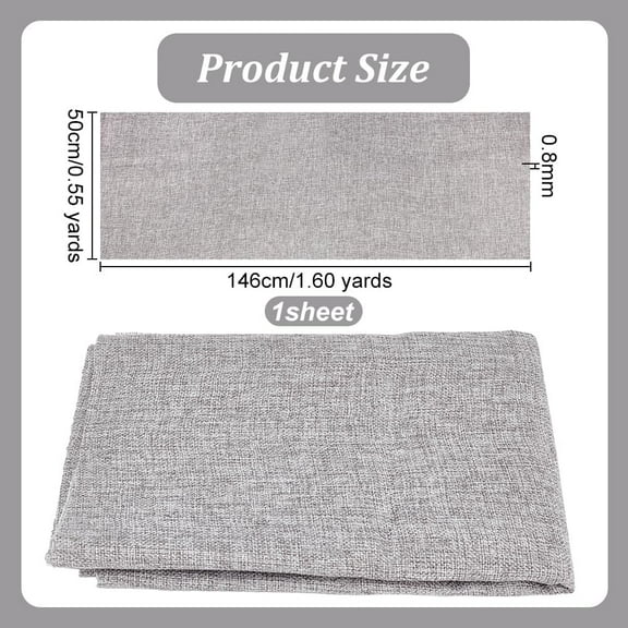 1pc Linen Dustproof Cover Cloth Guitar Amplifier Accessories Dark Gray 146x50x0.08cm