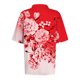 thumbnail image 5 of Fiudx Ofertas Relámpago Blusa con Botones y Cuello Vuelto de Manga Corta con Estampado Cómodo E Informal para Mujer a La Moda, 5 of 5