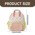 thumbnail image 3 of Cute Strawberry Backpack，24cm Small Size Backpack with Adorable Strawberry，Lightweight Mini Backpack Small Travel Ruckpack,Mini Shoulder Bags Satchel Handabags, 3 of 9