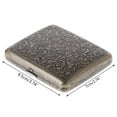 thumbnail image 4 of TONKBEEY Men's Cigarette Case with Gift Box for 20pcs Vintage Metal Cigarette Box on Sale, 4 of 10