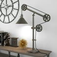 thumbnail image 2 of Evelyn&Zoe 29" Traditional Metal Table Lamp with Pulley System and Steel Cone Metal Shade, 2 of 11