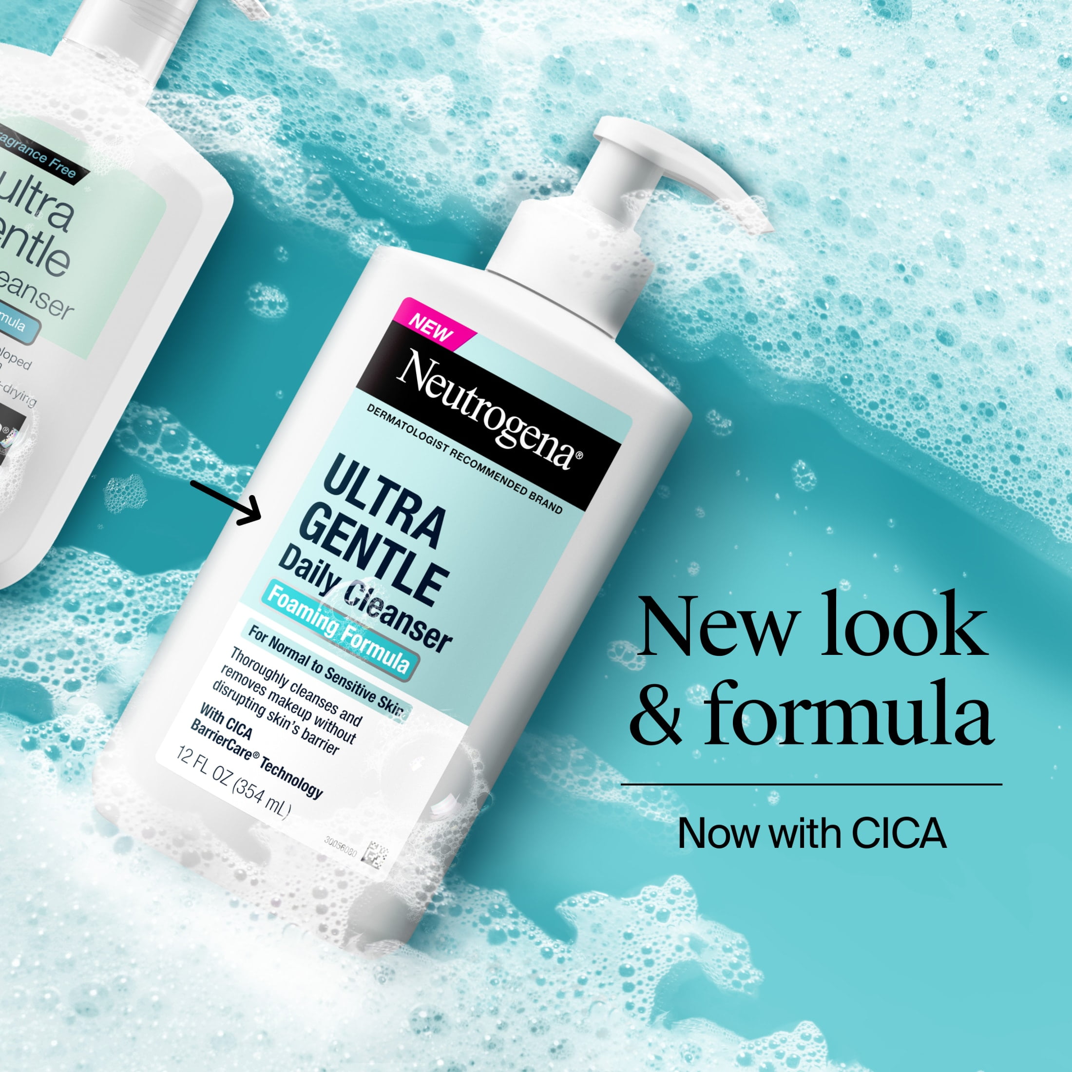 Neutrogena Ultra Gentle Daily Foaming Facial Cleanser 12 fl oz for